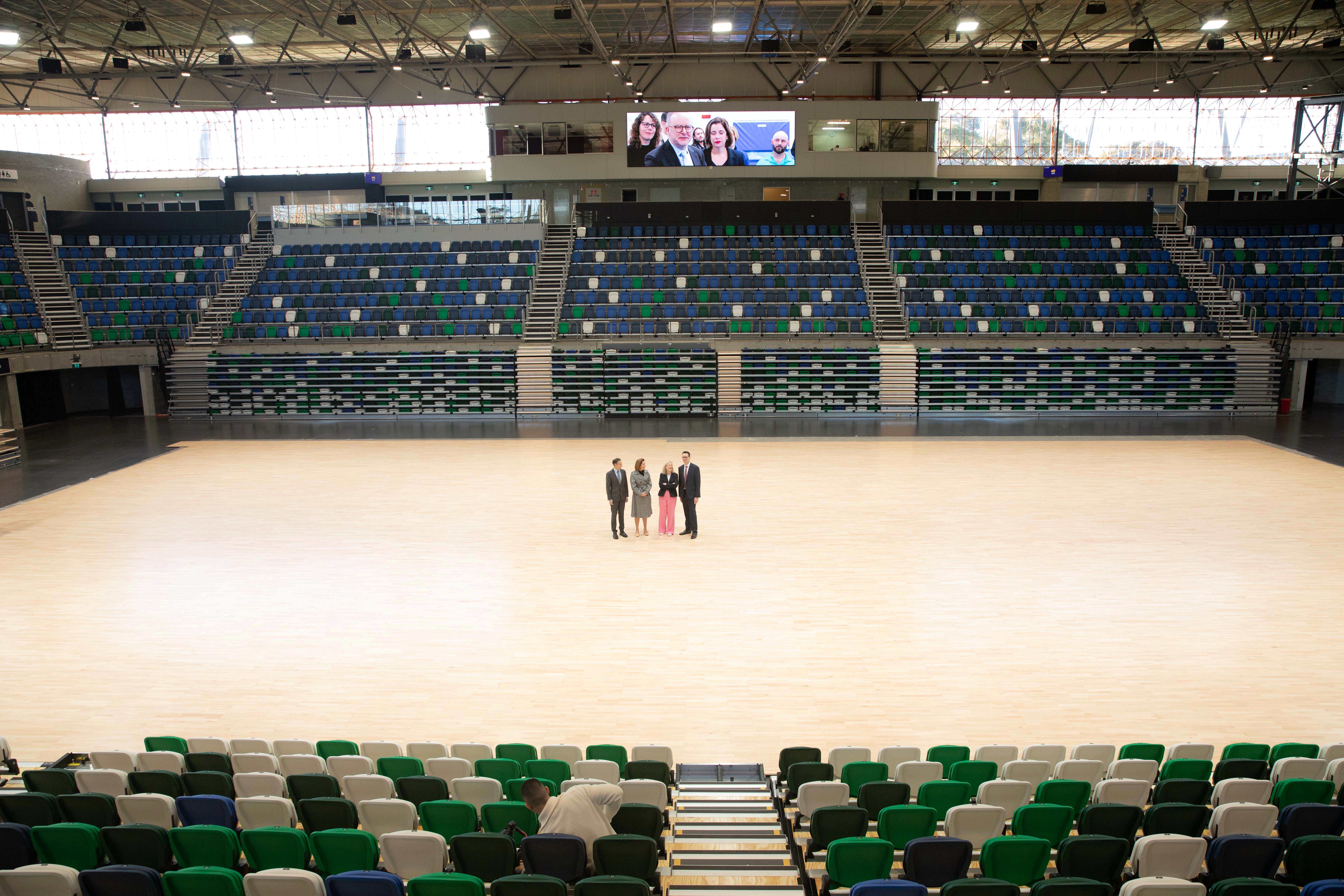 Official reopening of AIS Arena