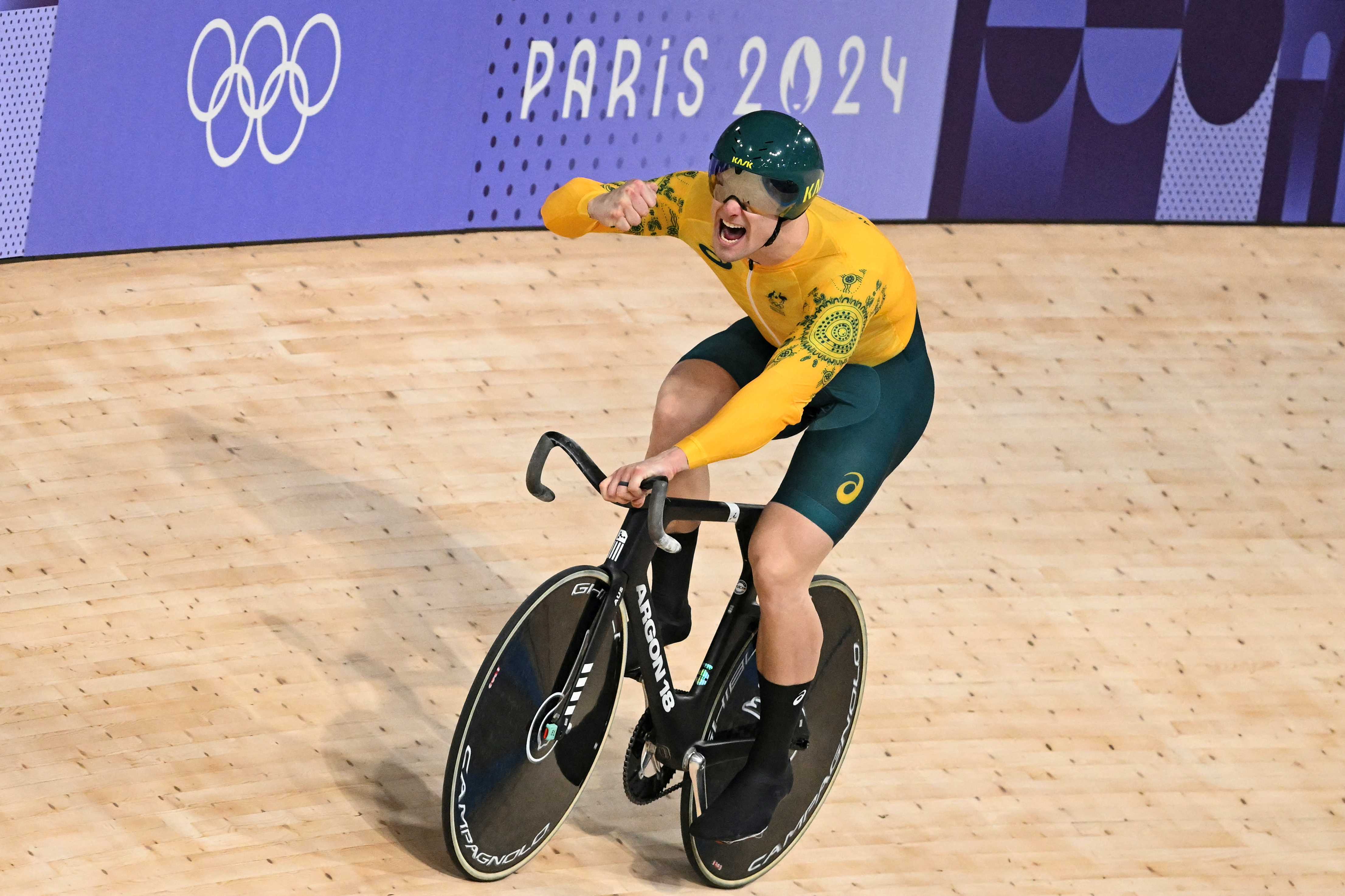 Australian cyclist Matthew Glaetzer wins bronze at the Paris 2024 Olympic Games