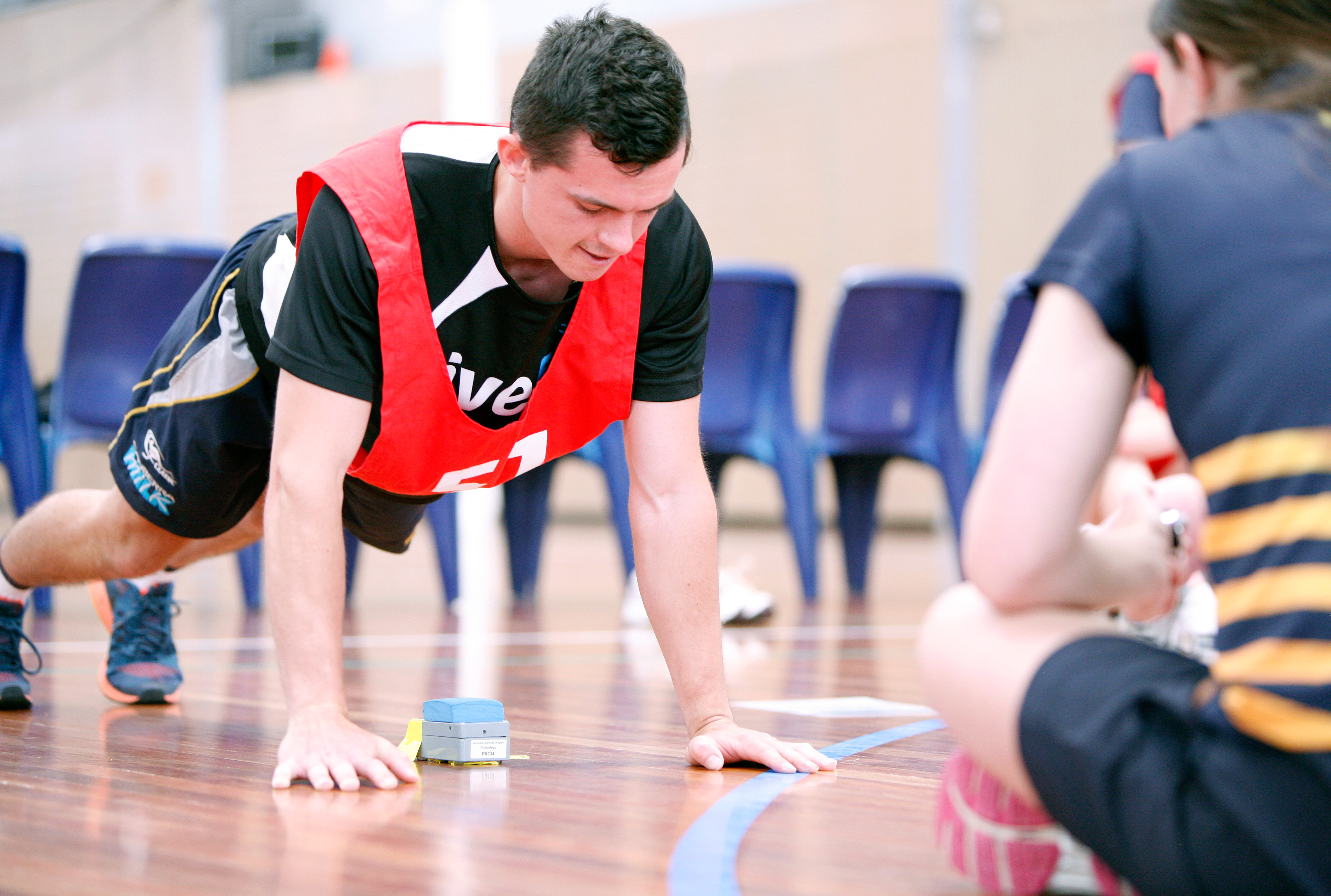 Participants at an AIS talent clinic