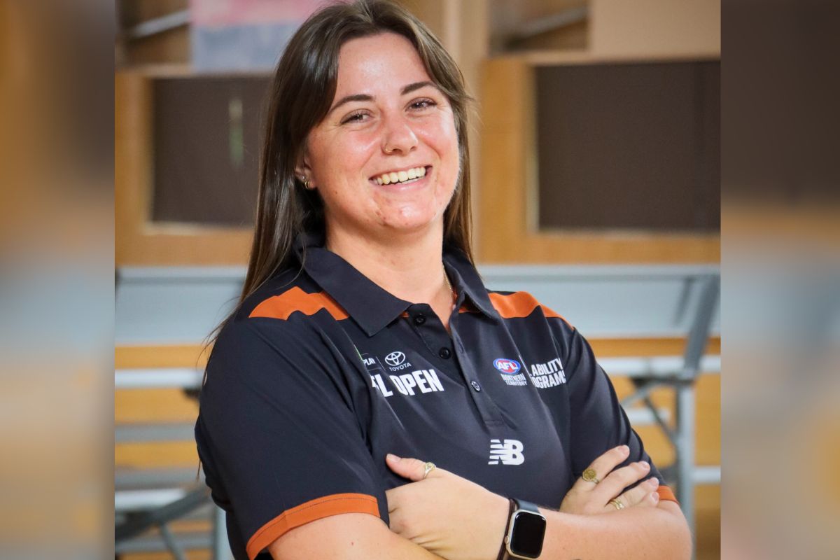 WLIS grant recipient, Gemma Scales (AFL NT Regional Manager - Remote Projects) 