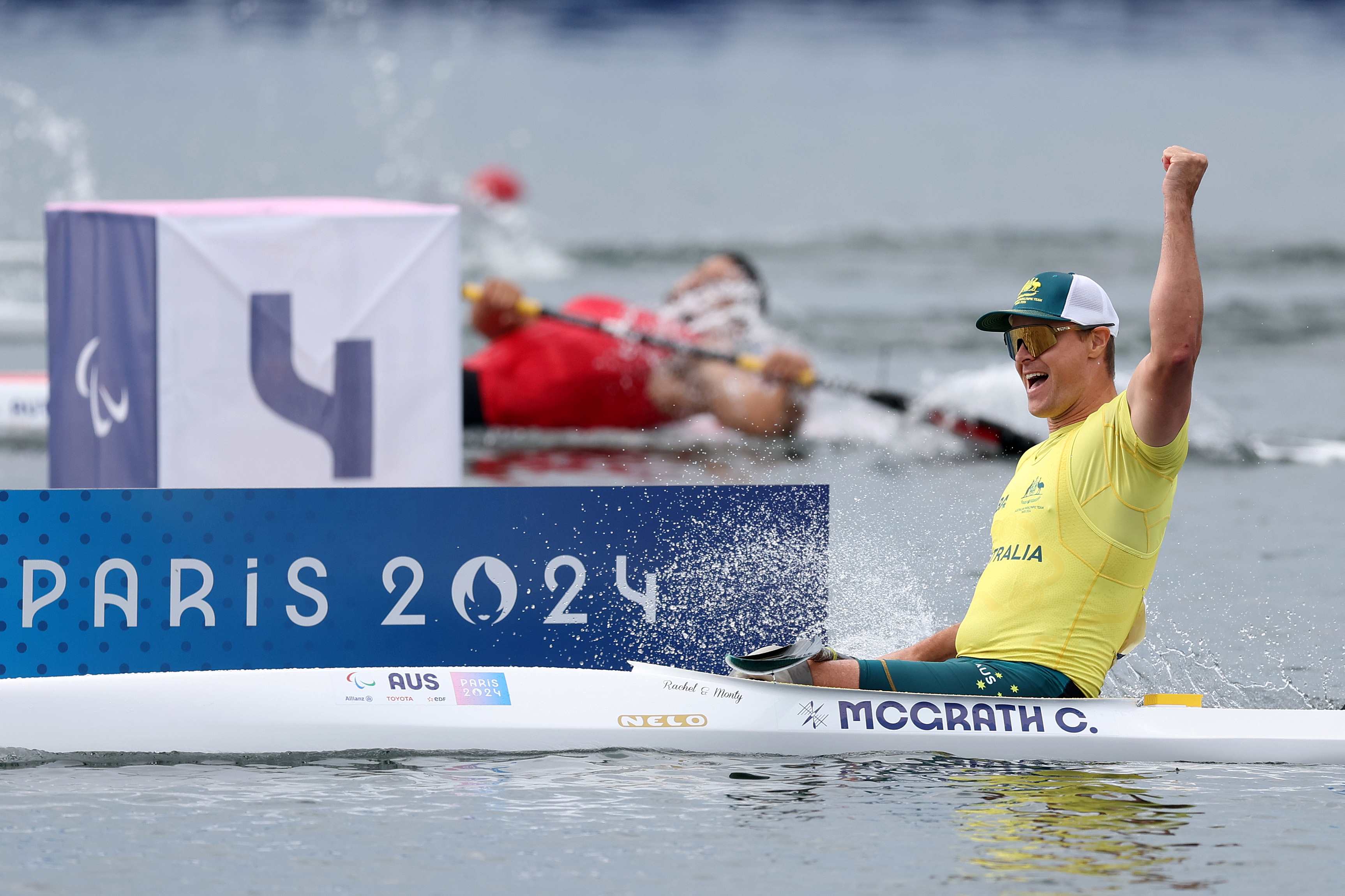 Australian Paralympian Curtis McGrath at the 2024 Paris Games