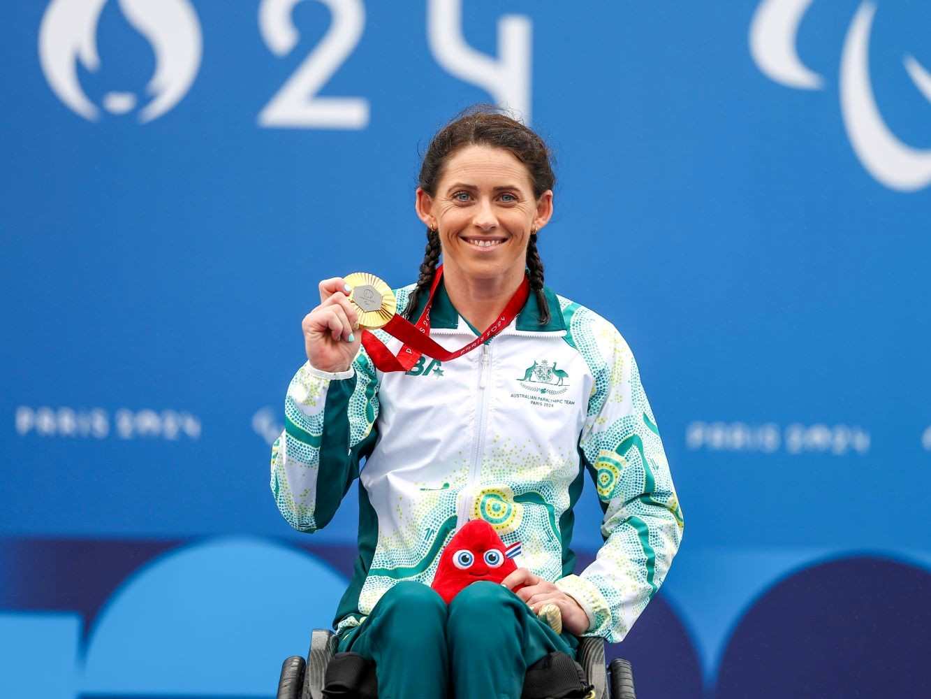 Australian Paralympian Lauren Parker at the 2024 Paris Games