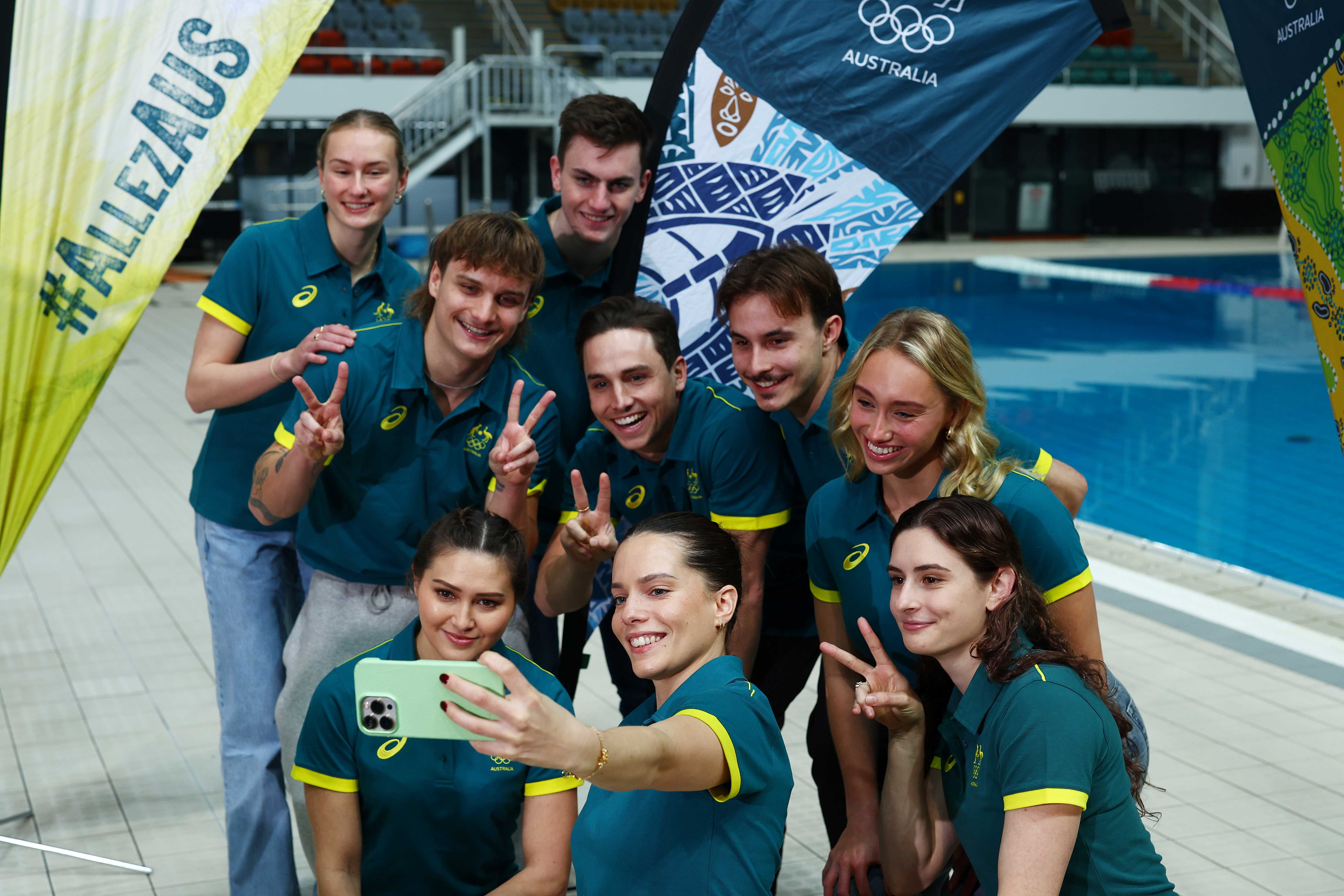 Paris 2024 Australian Diving Team
